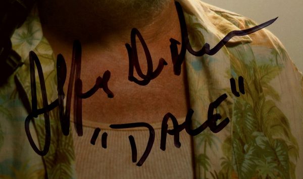 Jeffrey DeMunn Signed The Walking Dead Unframed 8x10 Photo - Close Up with Gun with "Dale" Inscription - Image 2