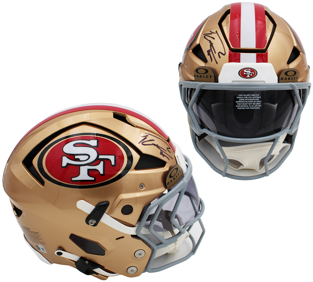 George Kittle Signed San Francisco 49ers Axiom Authentic NFL Helmet