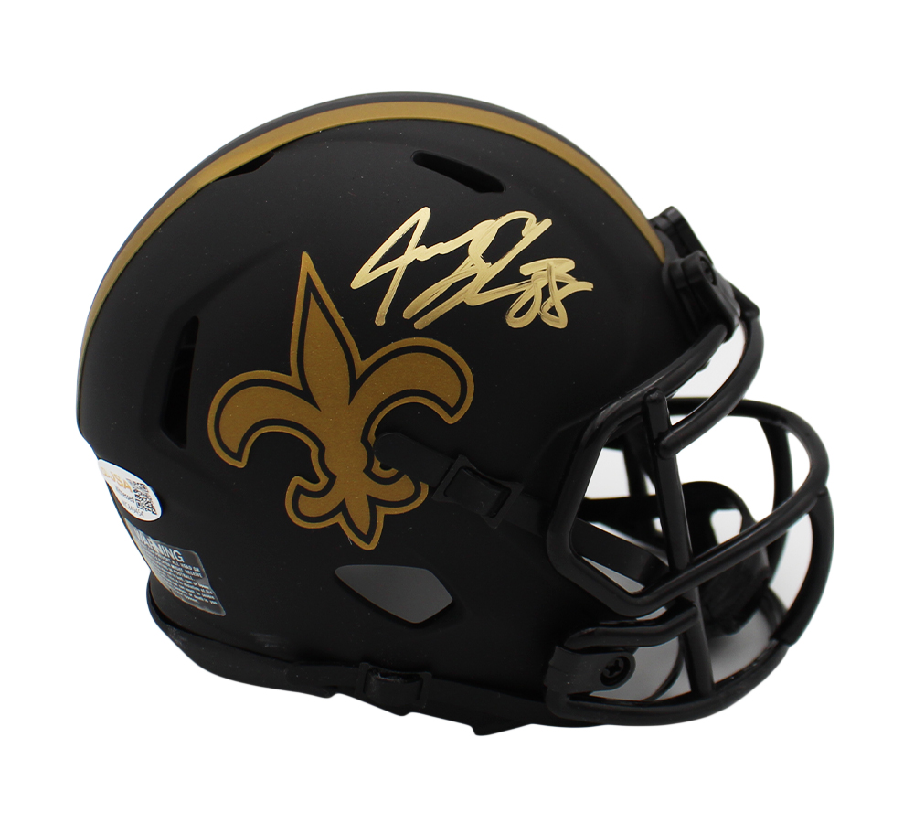 Jeremy Shockey Signed New Orleans Saints Speed Eclipse NFL Mini Helmet
