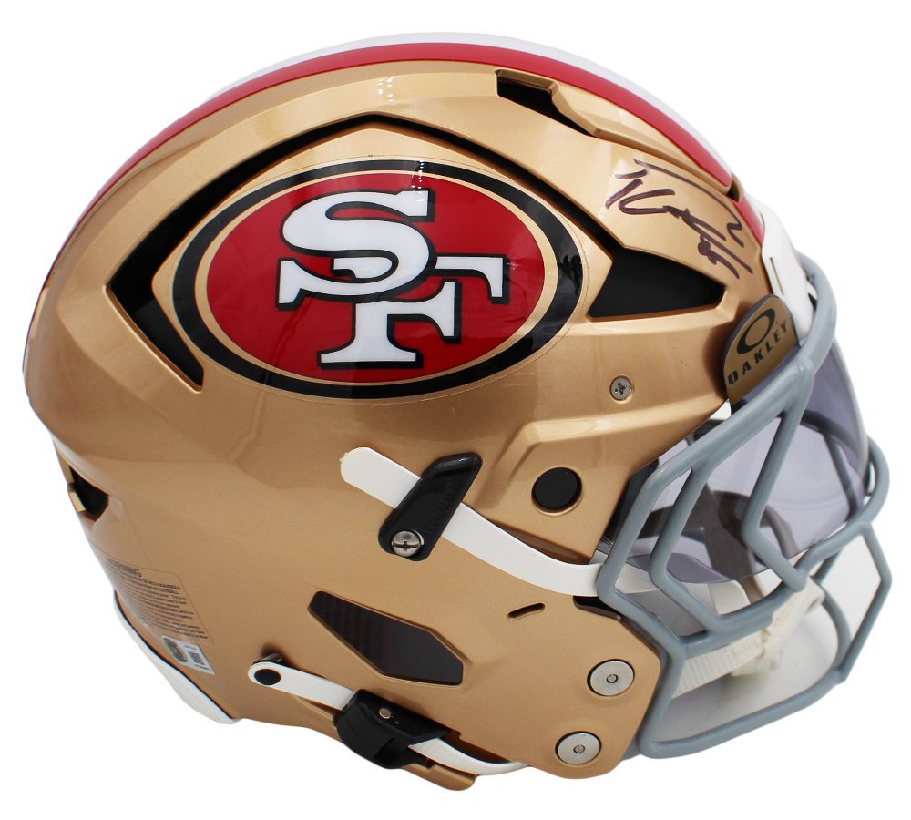 George Kittle Signed San Francisco 49ers Axiom Authentic NFL Helmet - Image 3