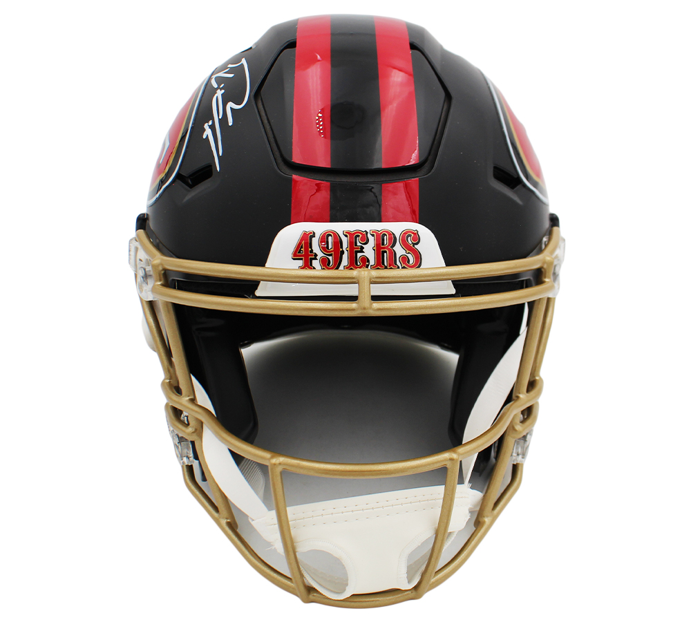 George Kittle Signed San Francisco 49ers Speed Flex Authentic Rivalries NFL Helmet - Image 3