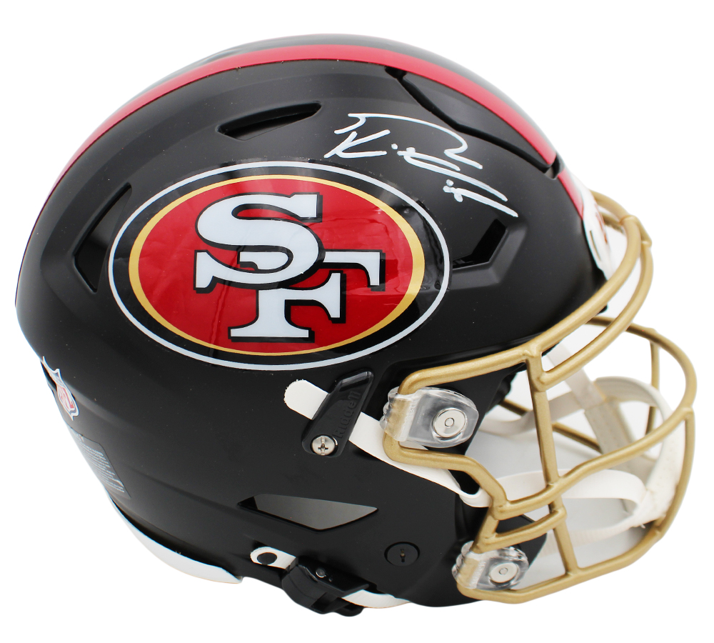 George Kittle Signed San Francisco 49ers Speed Flex Authentic Rivalries NFL Helmet - Image 2