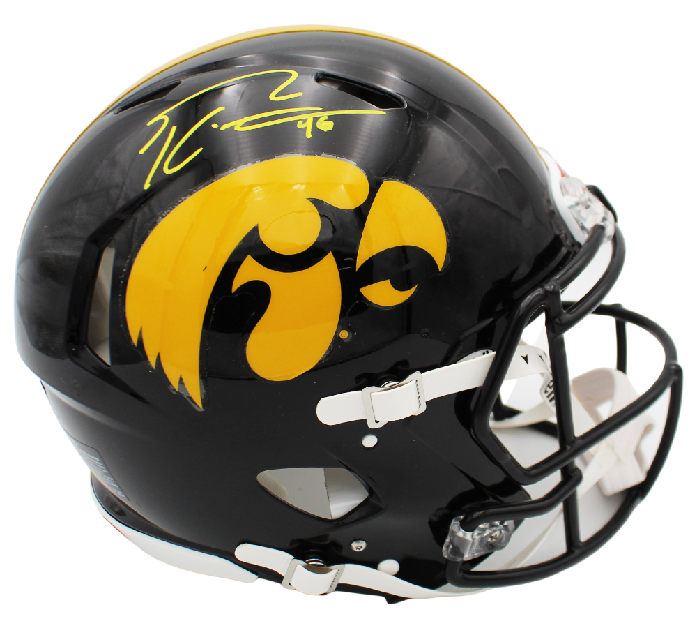 George Kittle Signed Iowa Hawkeyes Speed Authentic NCAA Helmet
