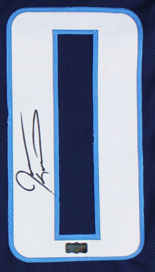 Jevon Kearse Signed Tennessee Custom Navy Blue Jersey - Image 2
