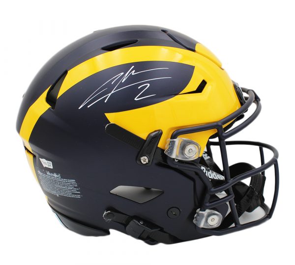 Charles Woodson Signed Michigan Wolverines Speed Flex Authentic NCAA Helmet - Image 3