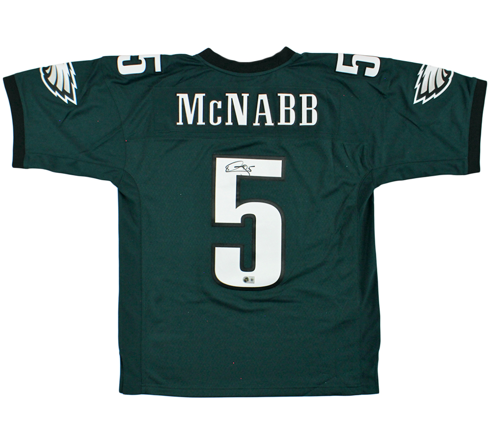 Donovan McNabb Signed Philadelphia Eagles Mitchell & Ness 1999 Midnight Green NFL Jersey