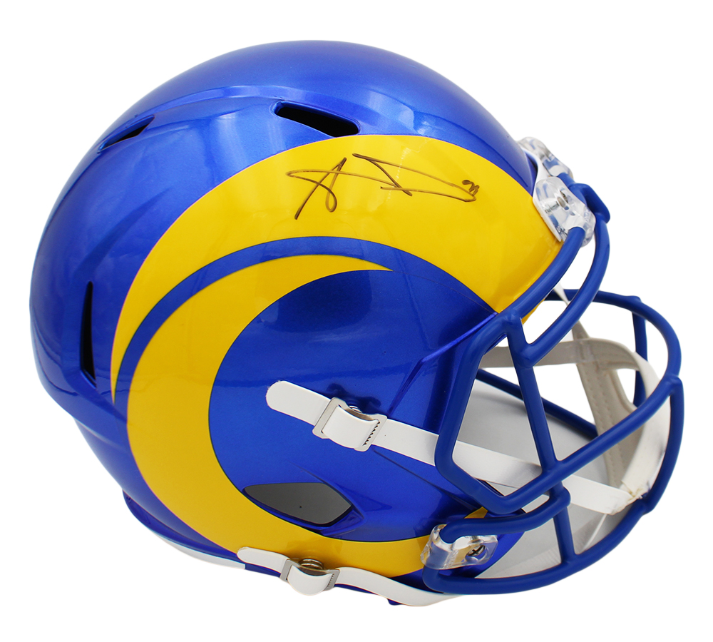 Aaron Donald Signed Los Angeles Rams Speed Full Size NFL Helmet