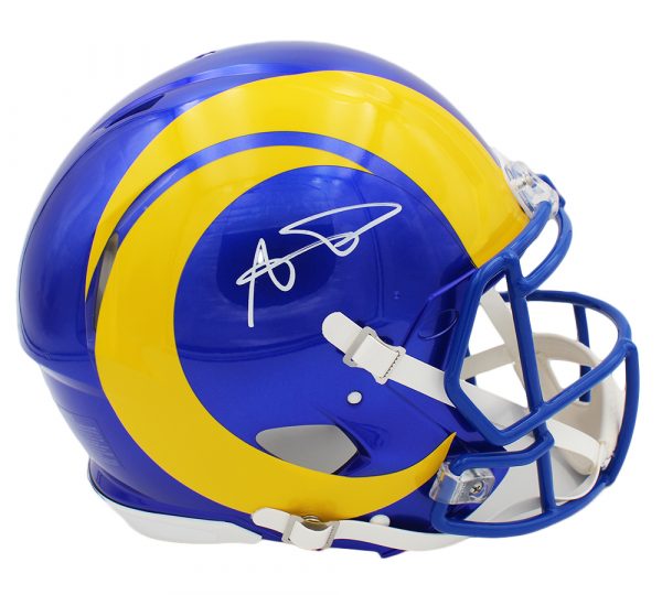 Aaron Donald Signed Los Angeles Rams Speed Authentic 2020 NFL Helmet