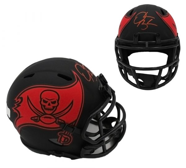 Derrick Brooks Signed Tampa Bay Buccaneers Speed Eclipse NFL Mini Helmet