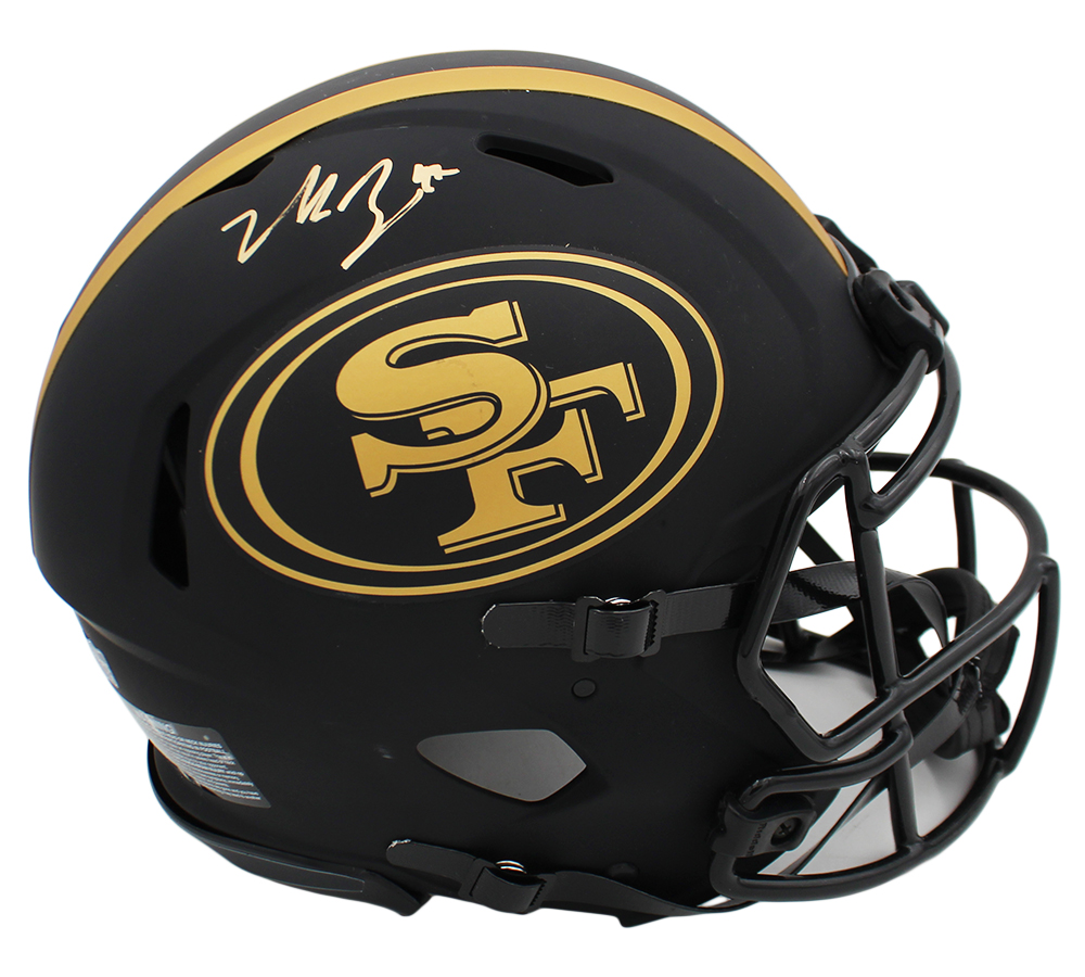 Nick Bosa Signed San Francisco 49ers Speed Authentic Eclipse NFL Helmet