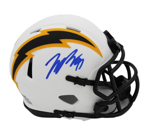 Joey Bosa Signed Los Angeles Chargers Speed Lunar NFL Mini Helmet