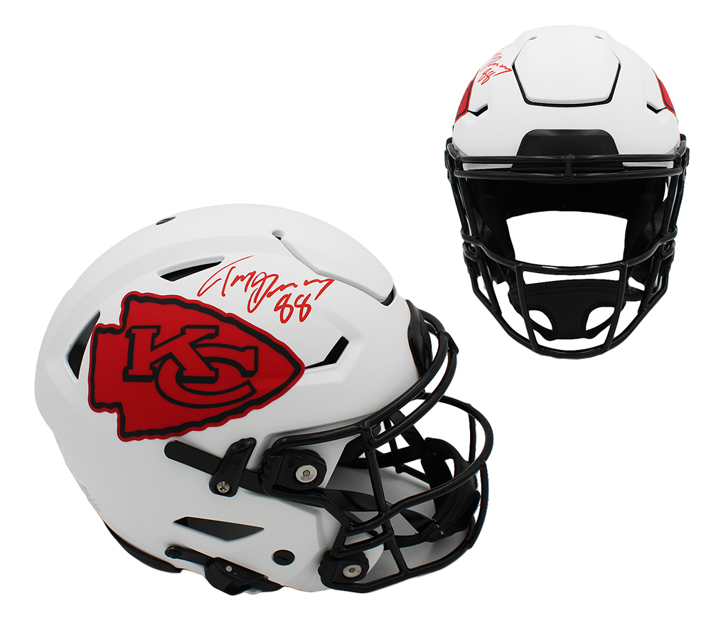 Tony Gonzalez Signed Kansas City Chiefs Speed Flex Authentic Lunar NFL ...