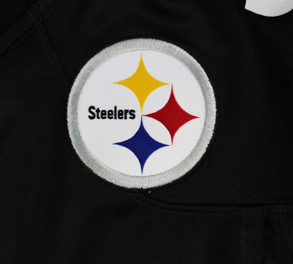Jerome Bettis Signed Pittsburgh Steelers Nike Game Black NFL Jersey - Image 3
