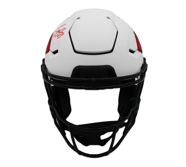 Clyde Edwards Helaire Signed Kansas City Chiefs Speed Flex Authentic Lunar  NFL Helmet - Image 3