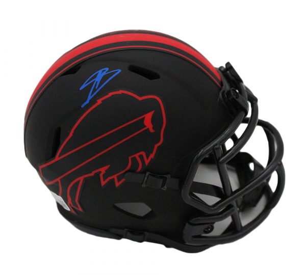 Stefon Diggs Signed Buffalo Bills Speed Eclipse NFL Mini Helmet