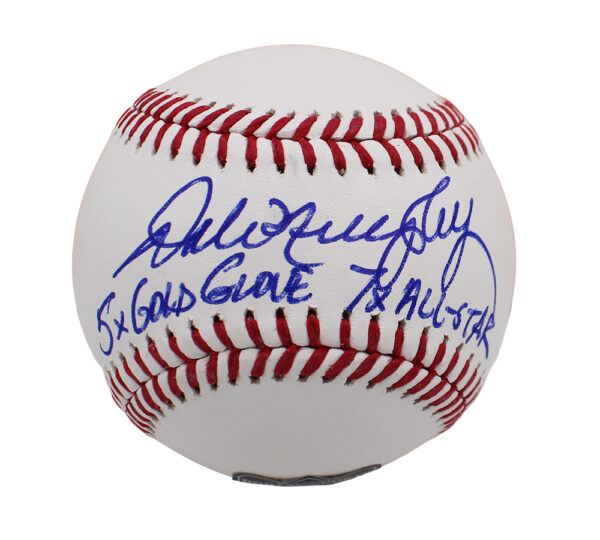 Dale Murphy Signed Atlanta Braves Rawlings Official Major League MLB Baseball With "7x All Star-5x GG" Inscription
