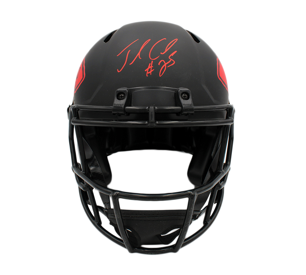 Jamaal Signed Kansas City Chiefs Speed Authentic Eclipse NFL Helmet - Image 3