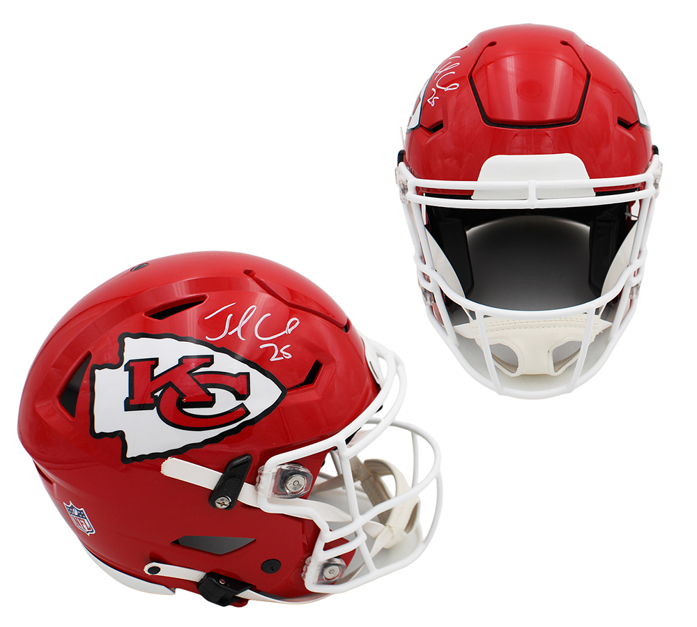 Jamaal Charles Signed Kansas City Chiefs Speed Flex Authentic NFL Helmet