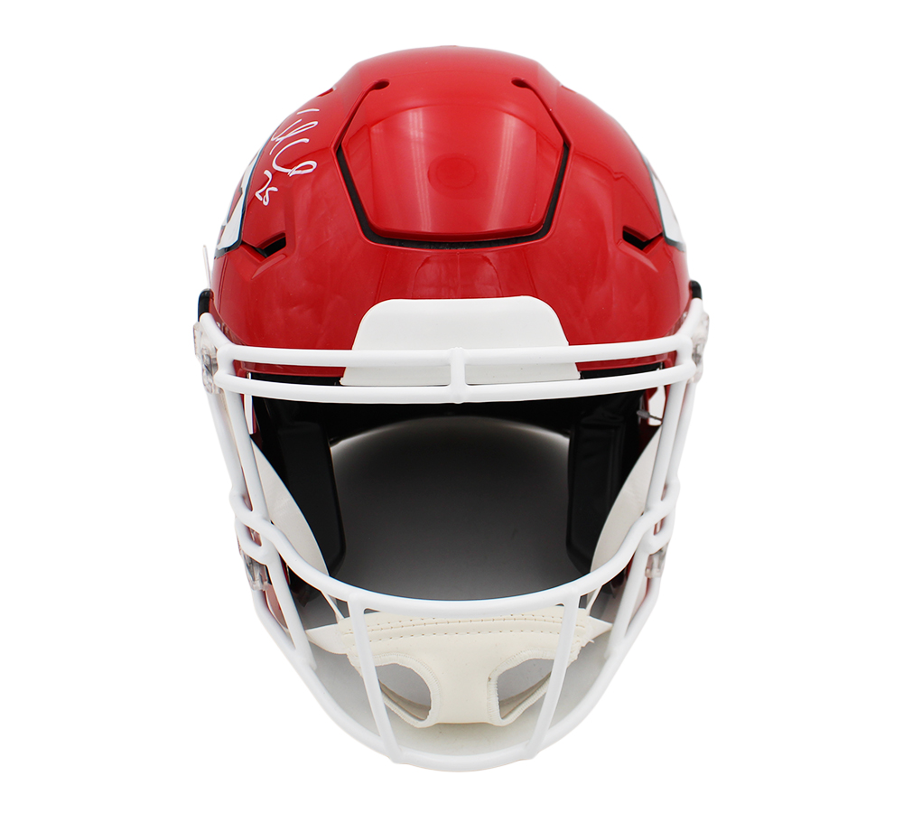 Jamaal Charles Signed Kansas City Chiefs Speed Flex Authentic NFL Helmet - Image 2