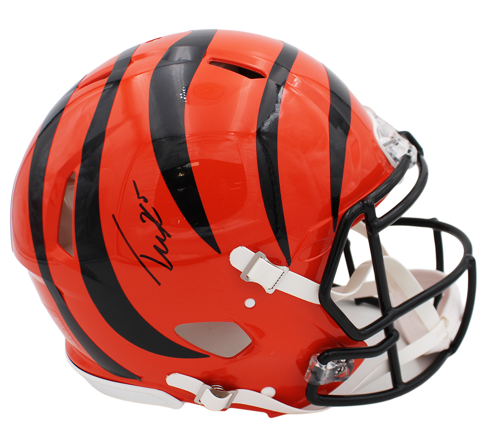 Tee Higgins Signed Cincinnati Bengals Speed Authentic NFL Helmet