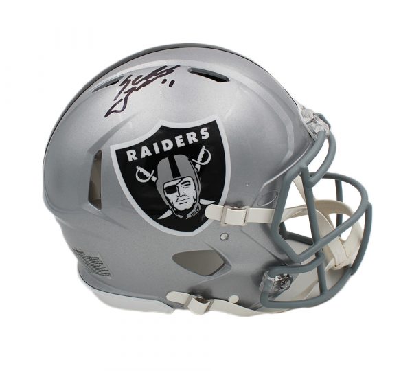 Sebastian Janikowski Signed Las Vegas Raiders Speed Authentic NFL Helmet