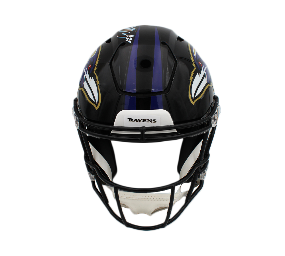 JK Dobbins Signed Baltimore Ravens Speed Flex Authentic NFL Helmet