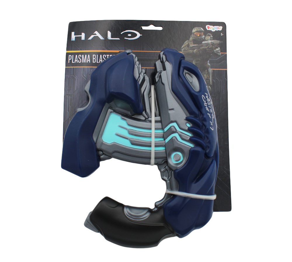 Steve Downes Signed Halo Disguise Plasma Blaster with "Master Chief" Inscription - Image 2