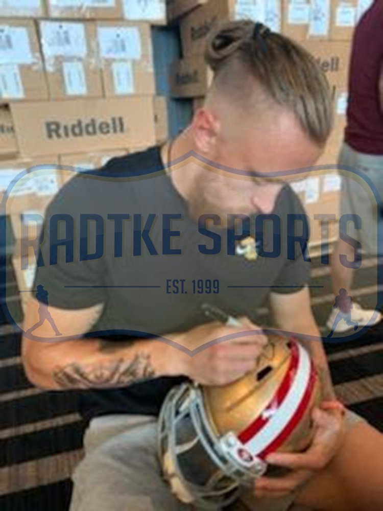 George Kittle Signed San Francisco 49ers Speed Authentic NFL Helmet - Image 2