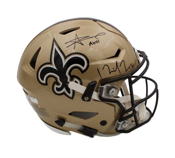 Mike Thomas Signed New Orleans Saints Speed Flex Authentic NFL Helmet With "AK41" Inscription - Image 2