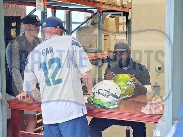 Kam Chancellor Signed Seattle Seahawks Speed Full Size NFL Helmet - Image 2