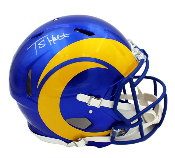 Torry Holt Signed Los Angeles Rams Speed Authentic NFL Helmet