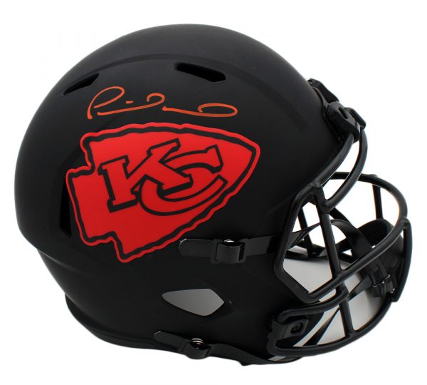 Patrick Mahomes Signed Kansas City Chiefs Speed Full Size Eclipse NFL Helmet