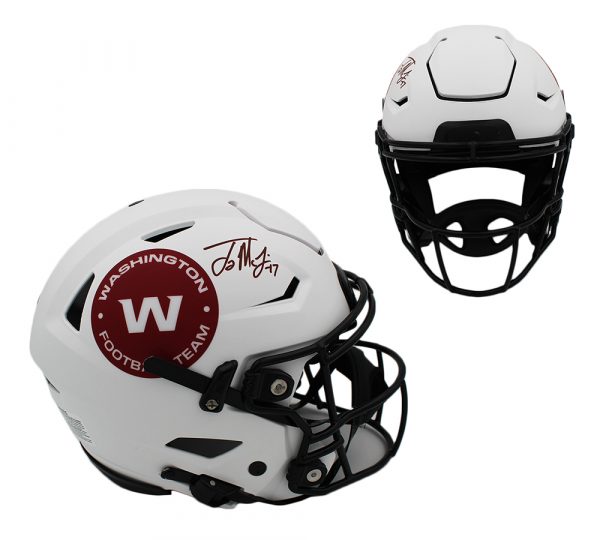 Terry McLaurin Signed Washington Football Team Speed Flex Authentic Lunar NFL Helmet