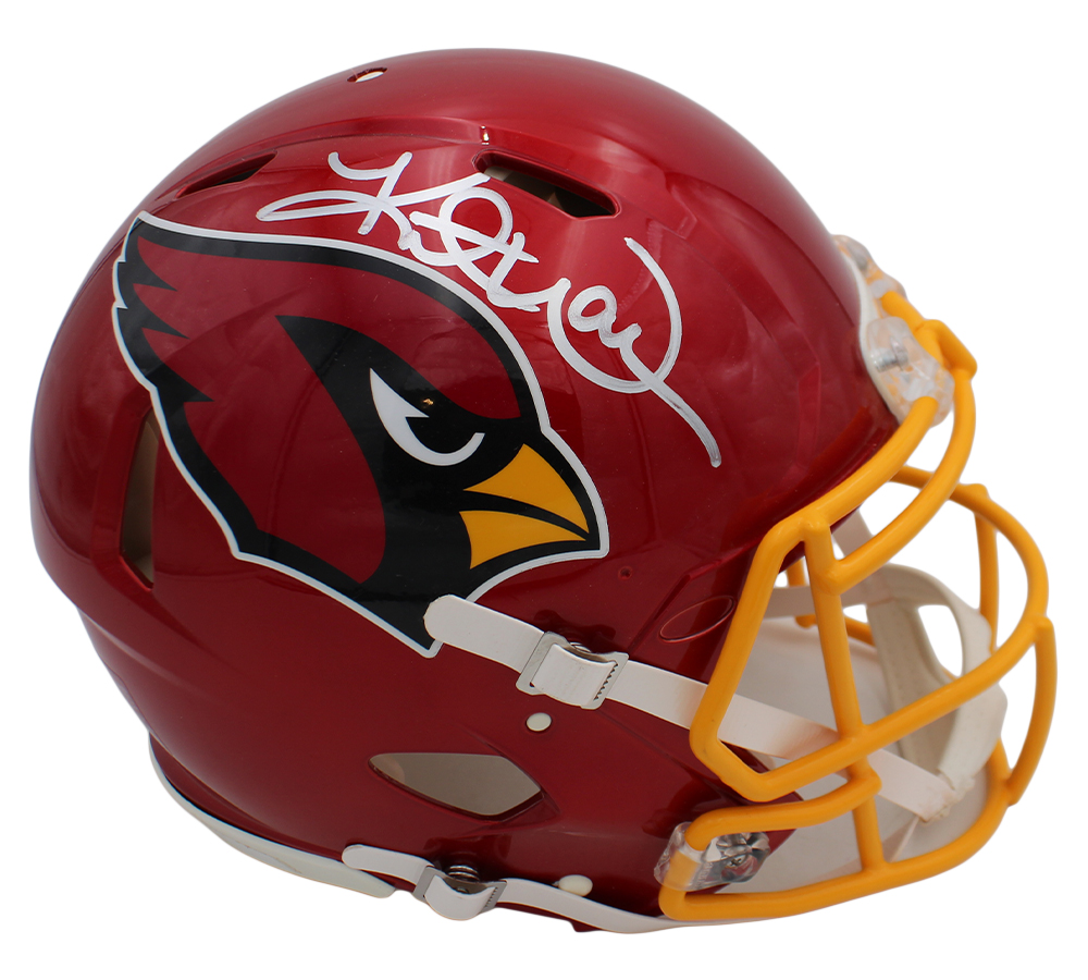 Kurt Warner Signed Arizona Cardinals Speed Authentic Flash NFL Helmet