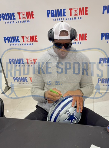 Terrell Owens Signed Dallas Cowboys Speed Flex Authentic Salute to Service 4 NFL Helmet - Image 6