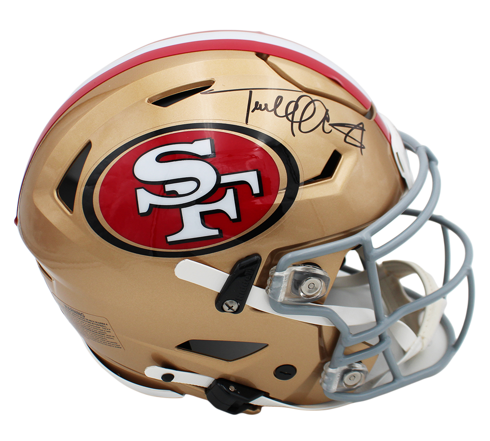 Terrell Owens Signed San Francisco 49ers Speed Flex Authentic NFL Helmet - Image 3