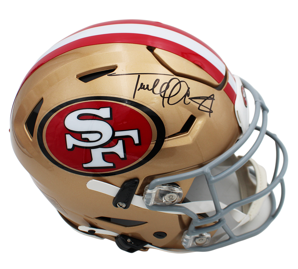 Terrell Owens Signed San Francisco 49ers Speed Flex Authentic NFL Helmet - Image 2