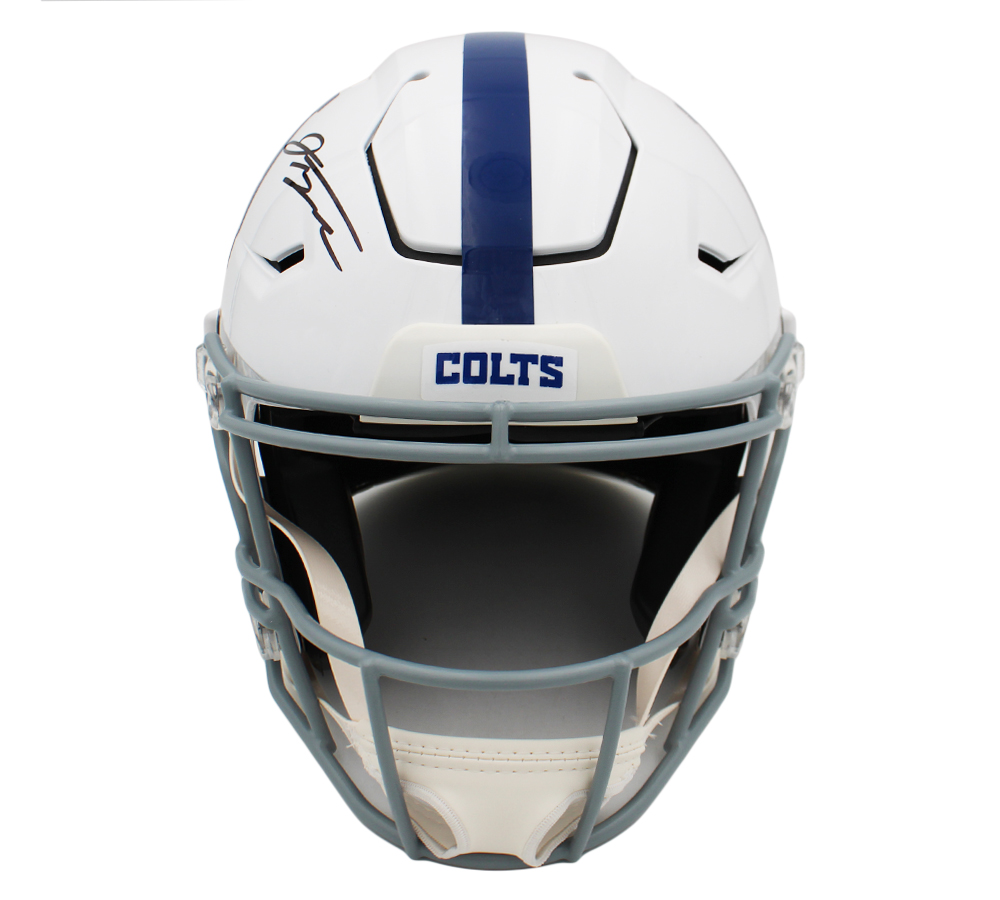 Jonathan Taylor Signed Indianapolis Colts Speed Flex Authentic NFL Helmet - Image 3