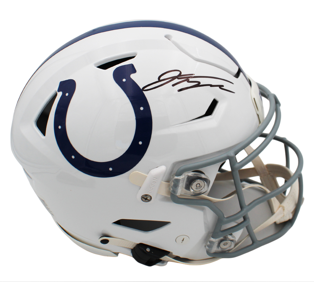 Jonathan Taylor Signed Indianapolis Colts Speed Flex Authentic NFL Helmet - Image 2