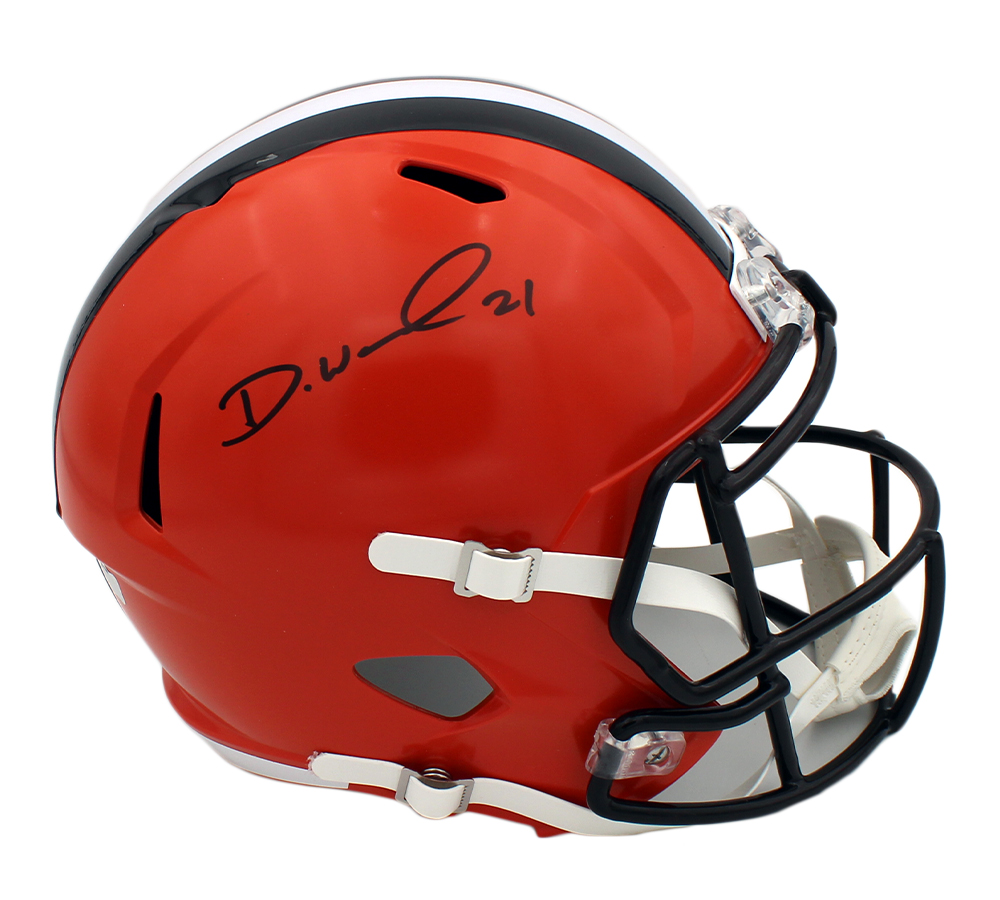 Denzel Ward Signed Cleveland Browns Speed Full Size NFL Helmet