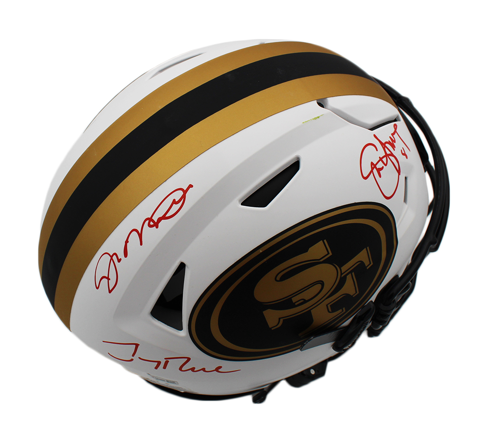 bike 49ers football helmets San Francisco Full Size Authentic SpeedFlex Helmet 2025 — Break4Sports & Collectibles, LLC SP face mask Riddell San Francisco 49ers NFL