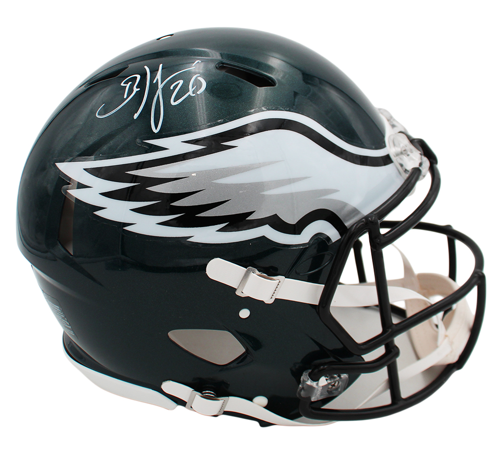 Brian Dawkins Signed Philadelphia Eagles Speed Authentic NFL Helmet - Image 2