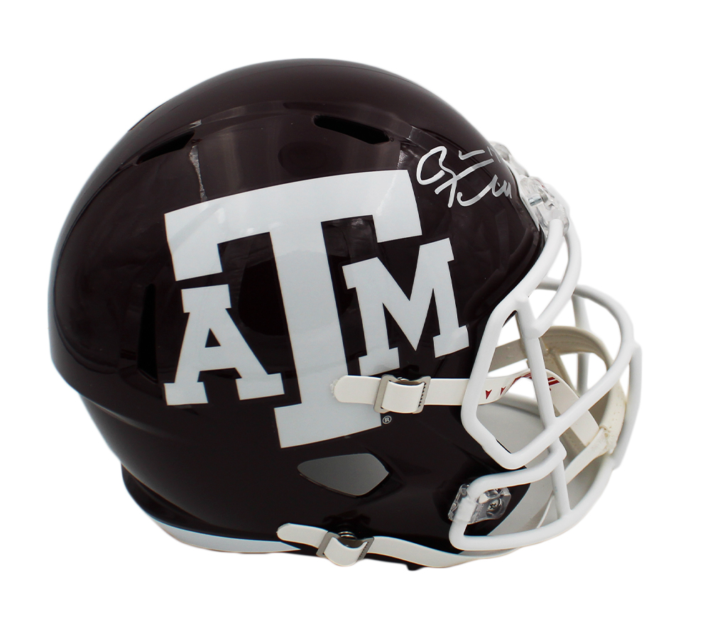 Ryan Tannehill Signed Texas A&M Aggies Speed Full Size NCAA Helmet ...