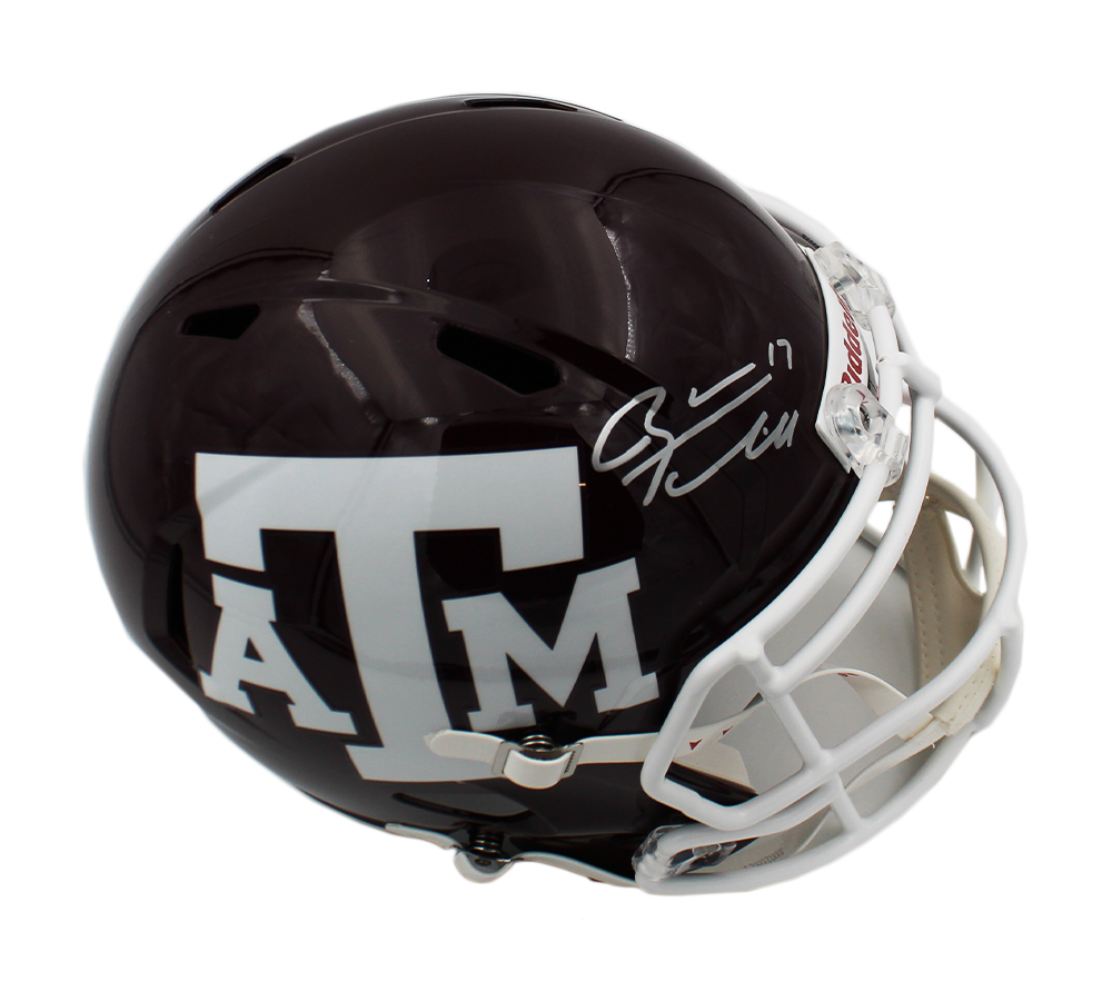 Ryan Tannehill Signed Texas A&M Aggies Speed Full Size NCAA Helmet ...
