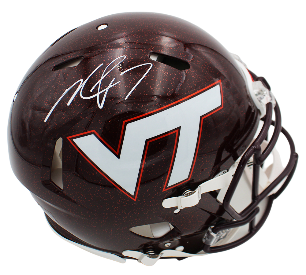 Michael Vick Signed Virginia Tech Hokies Speed Full Size NCAA Helmet