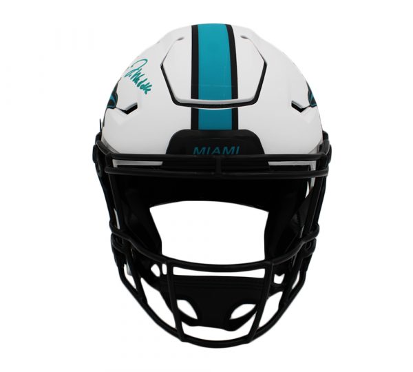 Jaylen Waddle Signed Miami Dolphins Speed Flex Authentic Lunar NFL Helmet - Image 3