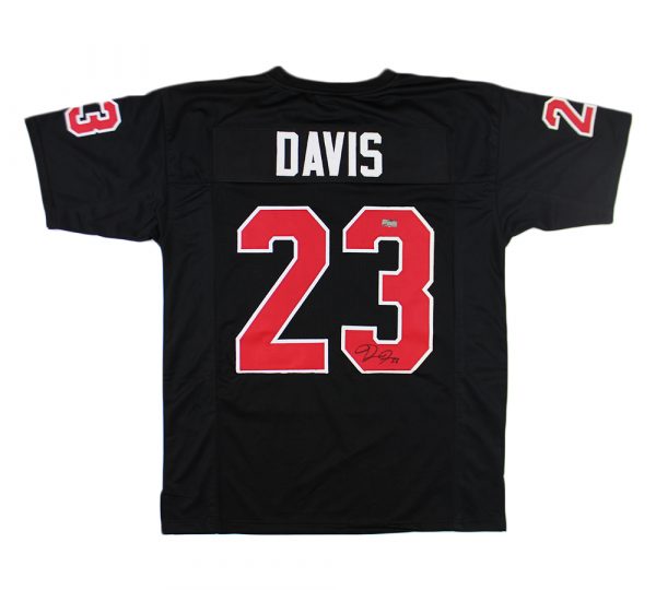 Demario Davis Signed Arkansas St. Custom Black Jersey