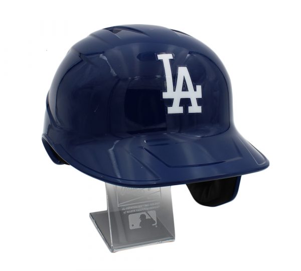 Los Angeles Dodgers Unsigned Rawlings Full Size Replica MLB Helmet with Stand - Image 3