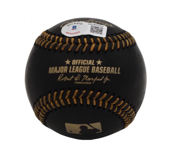 George Brett Signed Kansas City Royals Rawlings Official Major League Black MLB Baseball - Image 2