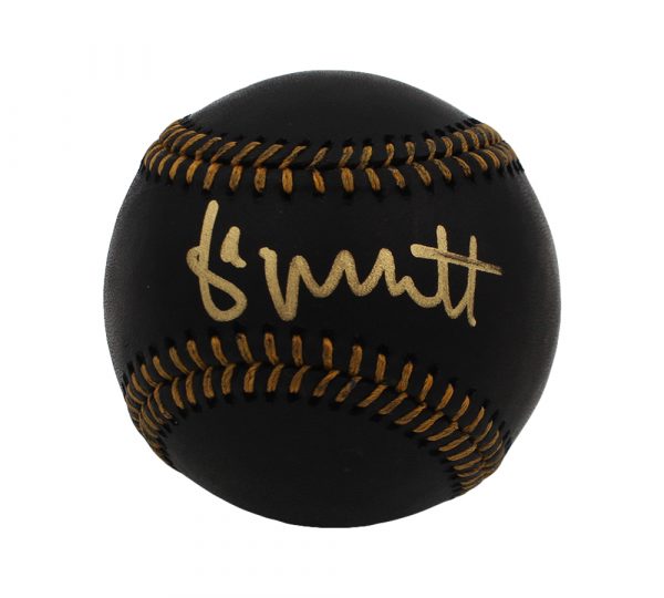 George Brett Signed Kansas City Royals Rawlings Official Major League Black MLB Baseball